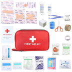 198-Piece Family First Aid Kit — Home, Car, Travel & Camping Ready