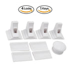Magnetic Child Safety Lock — Invisible Cabinet & Drawer Latch for Baby Proofing