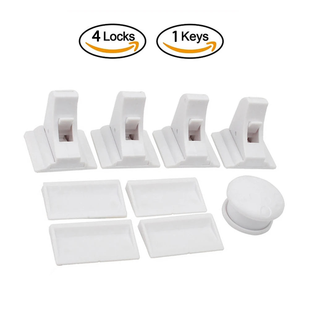 Magnetic Child Safety Lock — Invisible Cabinet & Drawer Latch for Baby Proofing