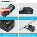 Door Stop Alarm — 120dB Wedge Security Alert with 3 Sensitivity Levels