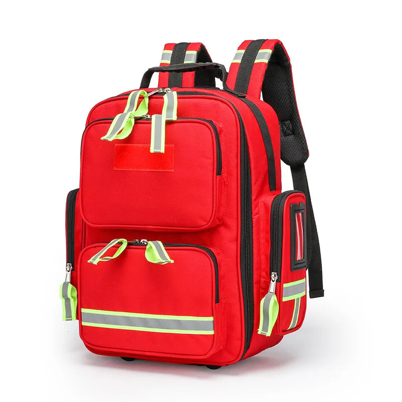 Emergency First Aid Backpack — Large Capacity Outdoor Survival Kit