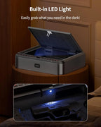 Biometric Handgun Safe — 4-Way Quick Access with Fingerprint, PIN, App & Key