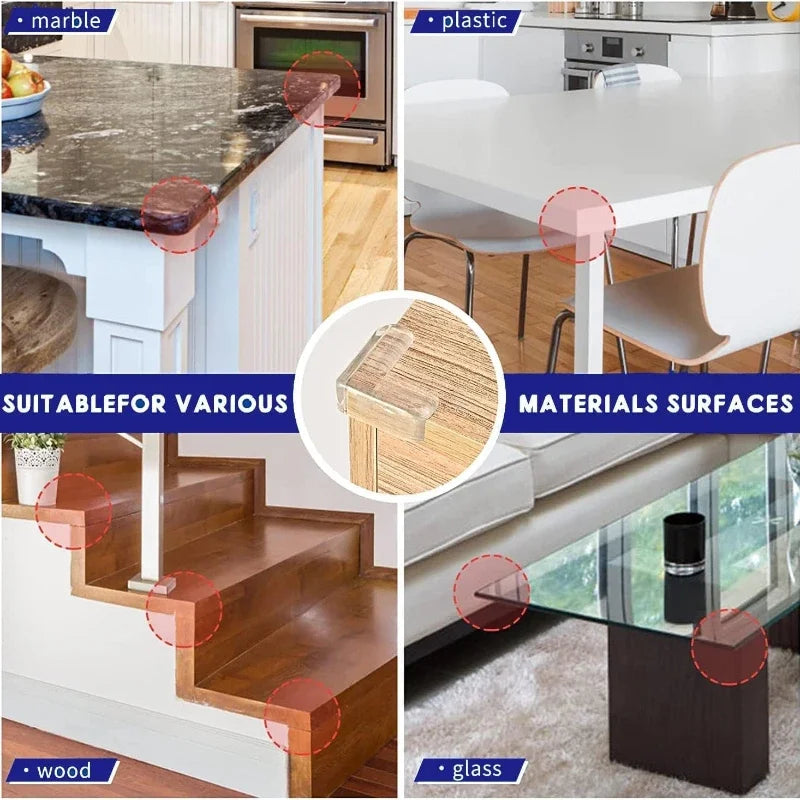 Baby Corner & Edge Guards — Clear Furniture Protectors for Child Safety