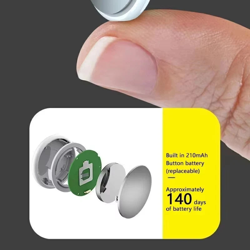 Lenovo Bluetooth GPS Tracker — Anti-Lost Key & Bag Finder for iOS & Android