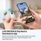 4K Mini Action Body Camera — Waterproof Helmet & Sport Cam with WiFi