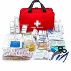 184-Piece Portable First Aid Kit — Multi-Purpose Emergency Medical Bag
