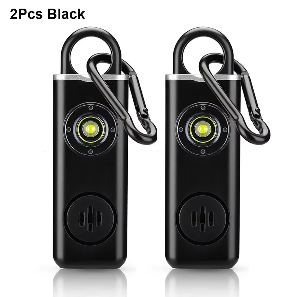 Hollarm 130dB Personal Safety Alarm — Loud Siren Keychain for Women, Children & Elderly