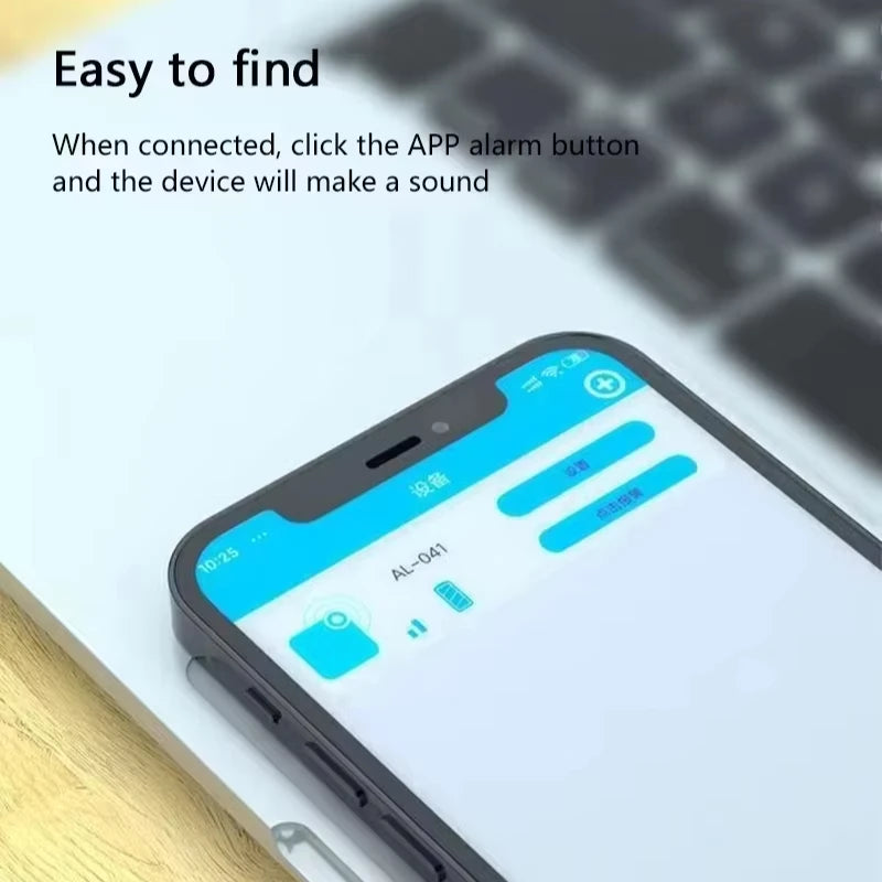 Lenovo Bluetooth GPS Tracker — Anti-Lost Key & Bag Finder for iOS & Android