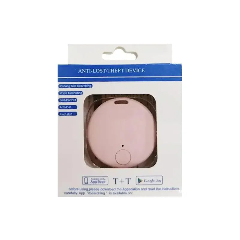 Lenovo Bluetooth 5.3 GPS Tracker — Smart Anti-Lost Device for Keys, Pets & Wallet