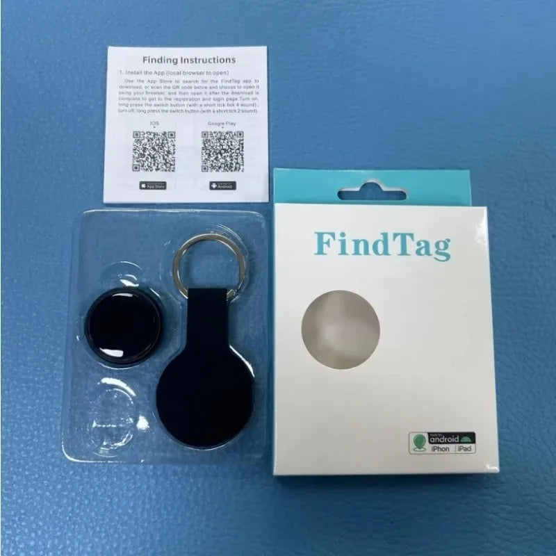 Bluetooth AirTag GPS Tracker — Mini Key & Pet Locator for iOS & Android