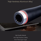 Baseball Bat LED Flashlight — Super Bright Waterproof Aluminum Baton Torch for Self-Defense & Emergencies