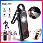 Hollarm 130dB Personal Safety Alarm — Loud Siren Keychain for Women, Children & Elderly
