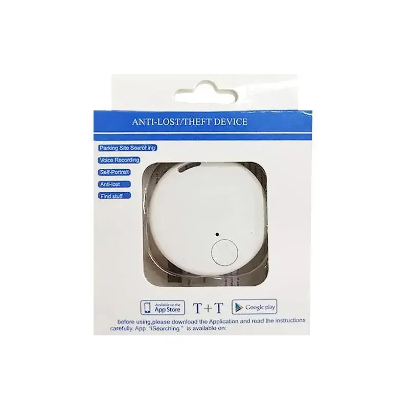 Lenovo Bluetooth 5.3 GPS Tracker — Smart Anti-Lost Device for Keys, Pets & Wallet