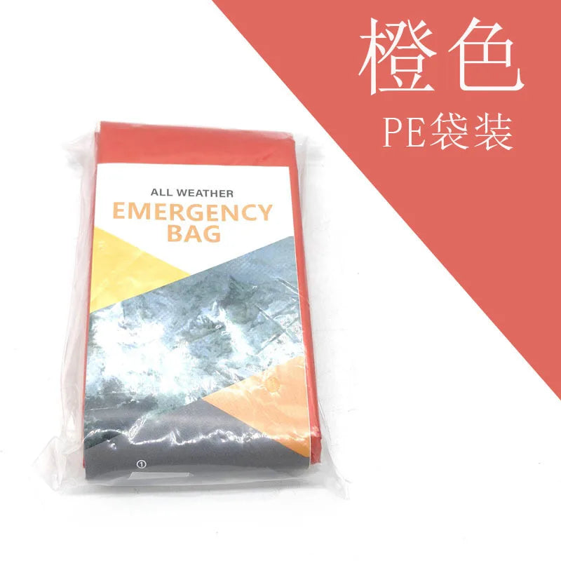 Emergency Survival Sleeping Bag — Thermal Mylar Bivy Sack, Waterproof & Lightweight