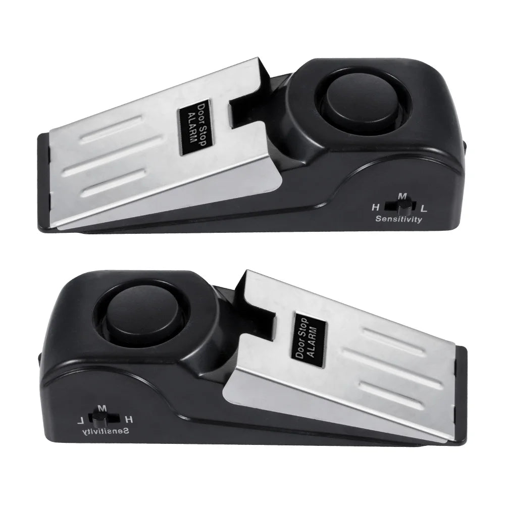Door Stop Alarm — 120dB Wedge Security Alert with 3 Sensitivity Levels