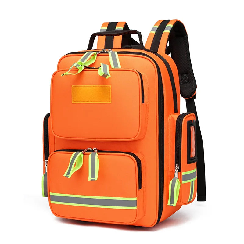 Emergency First Aid Backpack — Large Capacity Outdoor Survival Kit